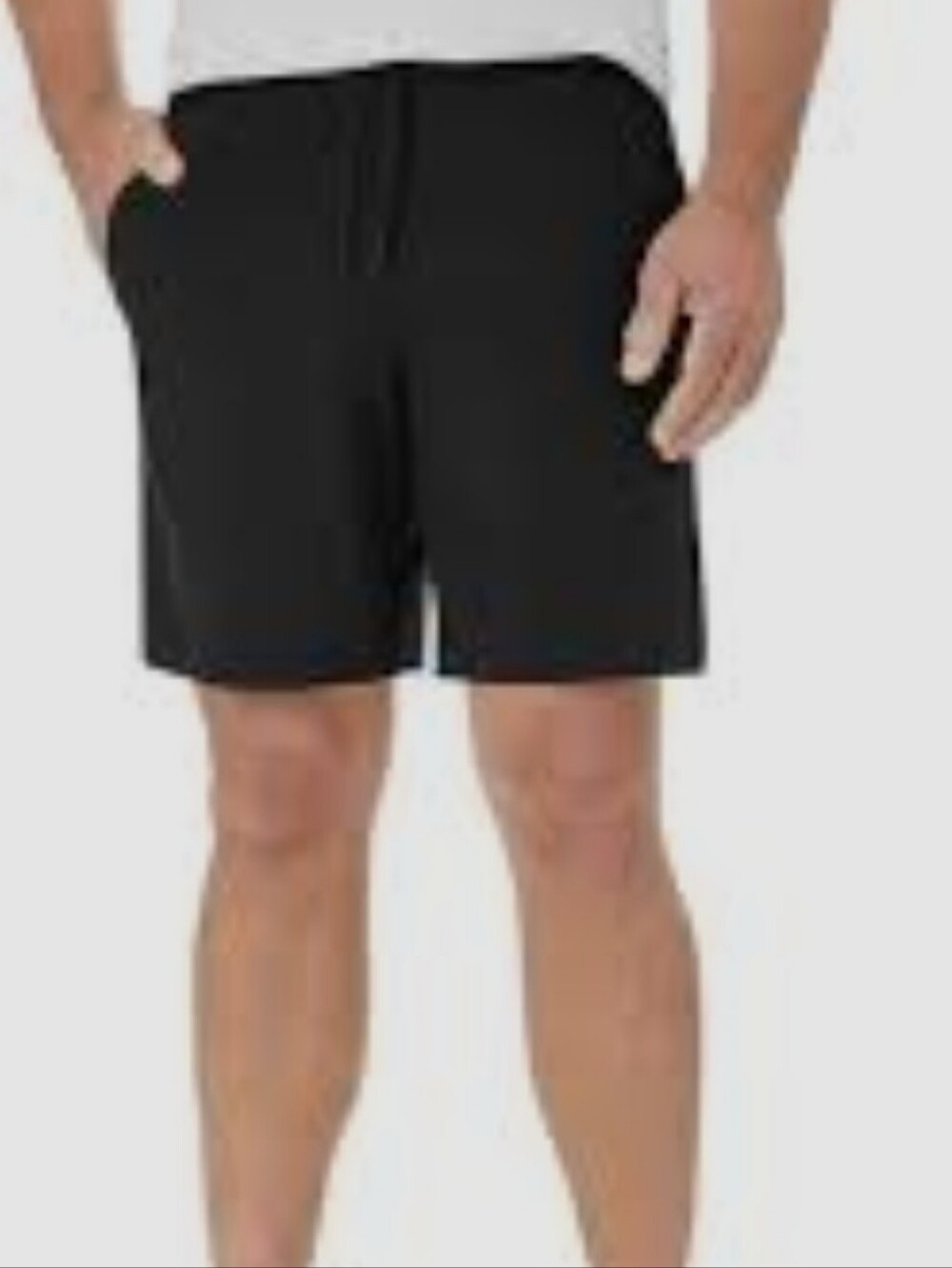 Aeropostale Black Athletic Drawstring Shorts